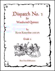 Dispatch No. 1 Woodwind Quintet cover Thumbnail